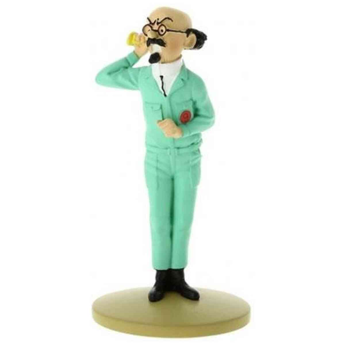 Professor Kalkyl med lur - Staty i resin - 12 cm