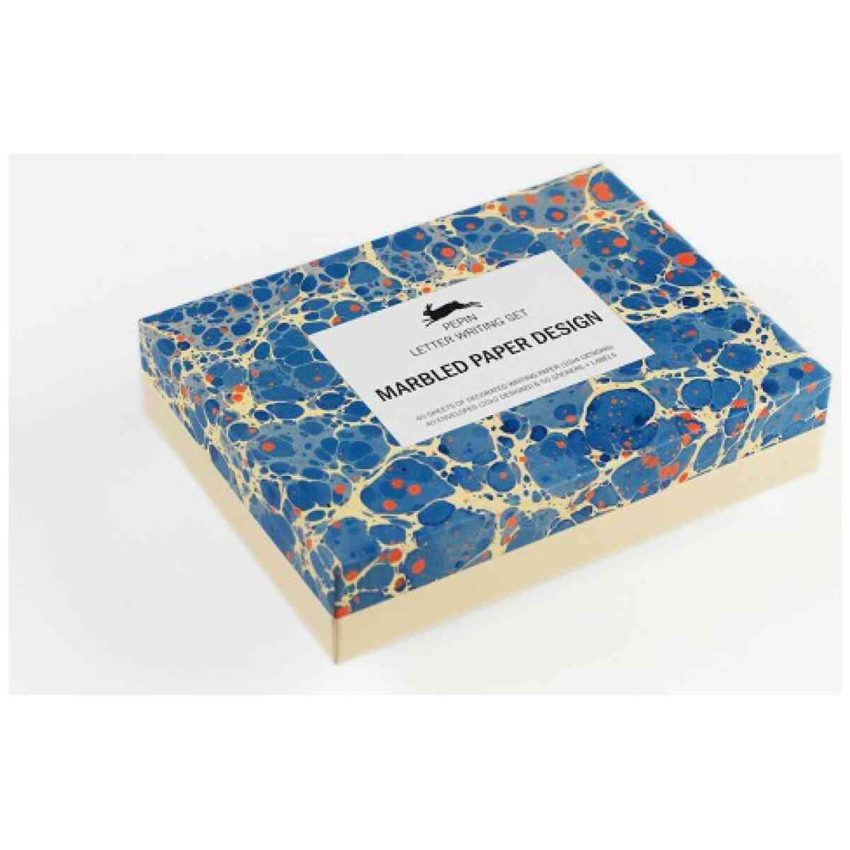 Marbled Paper Design, Letter Writing Set