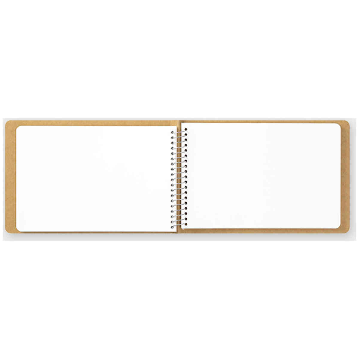 TRC SPIRAL RING NOTEBOOK B6 MD White 1