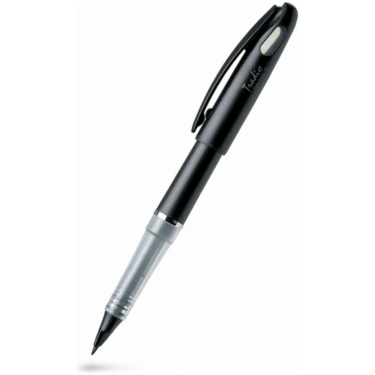 Pentel TRJ50-A Tradio Stylo Flexibel spets : Svart