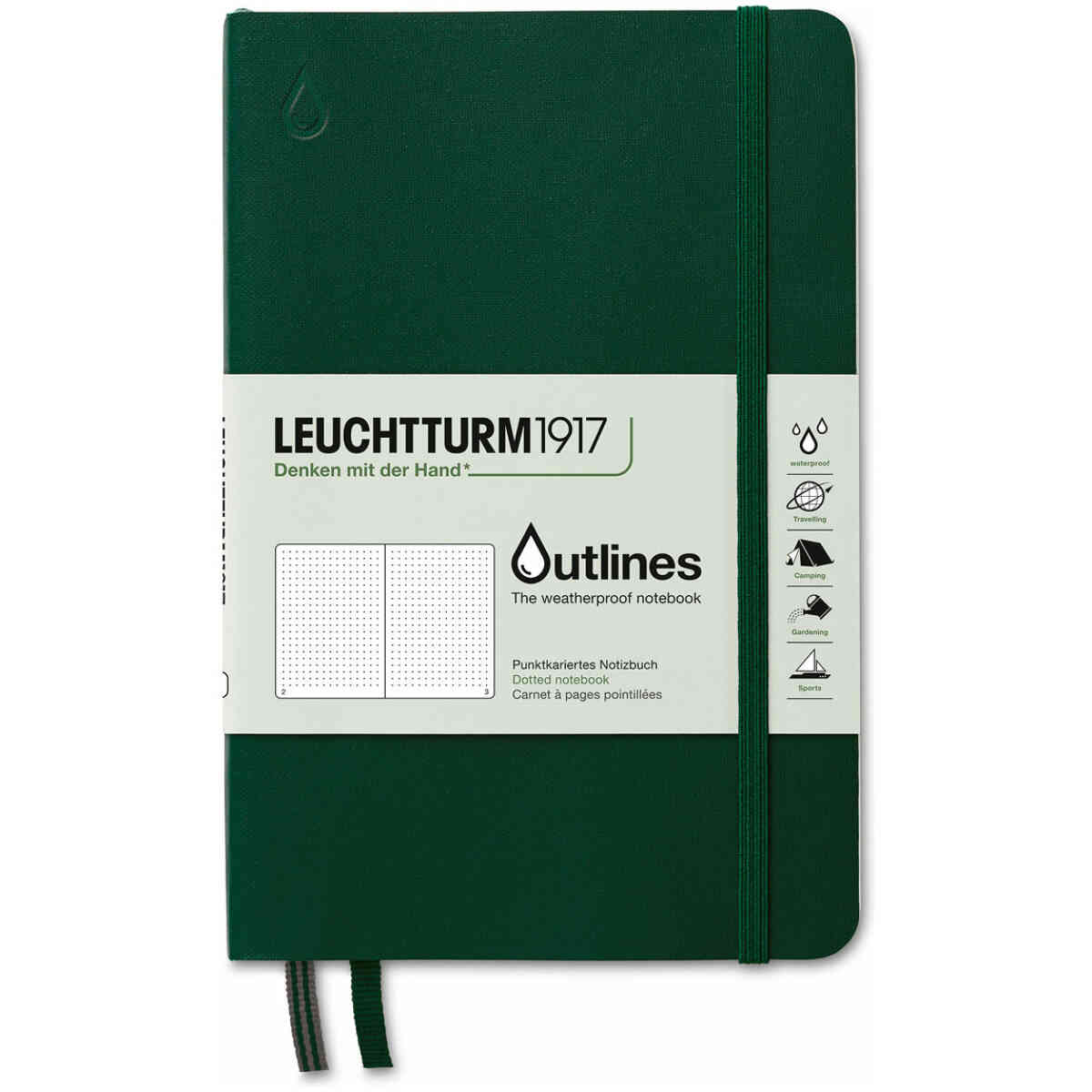 Leuchtturm1917 Outlines Notebook B6 Dotted - Bild 2