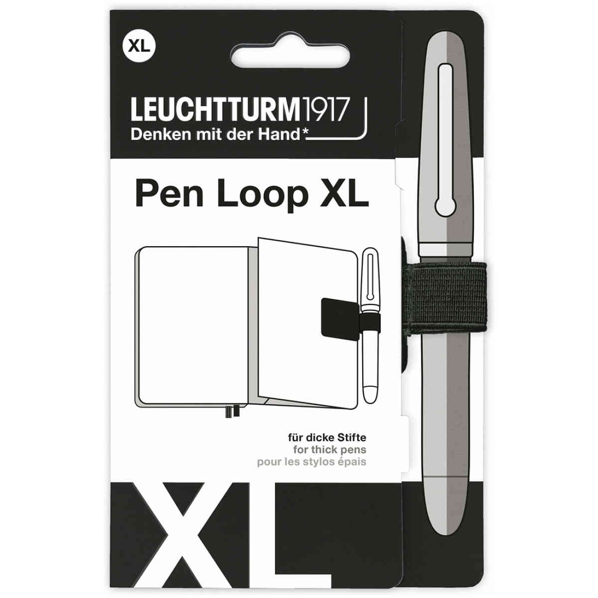 Leuchtturm Pen Loop XL Black