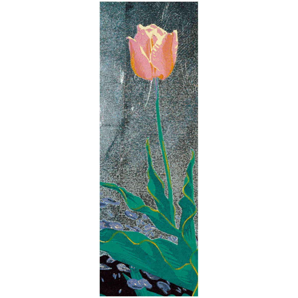 Gustave Baumann: Tulips Bookmark