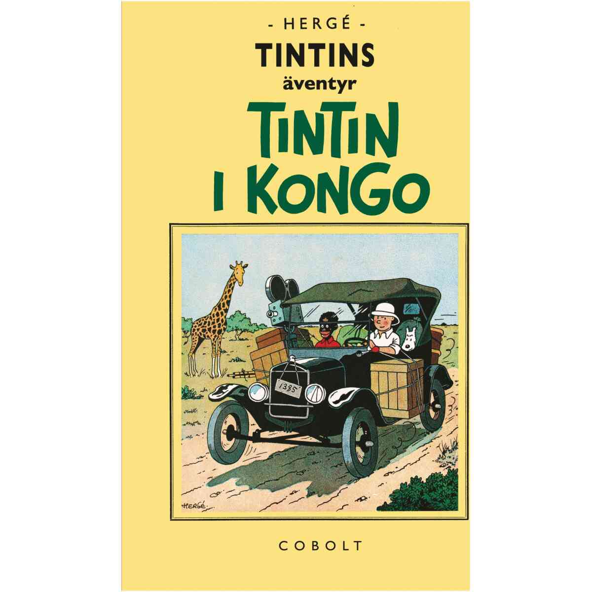 Tintin i Kongo - Retroutgåva