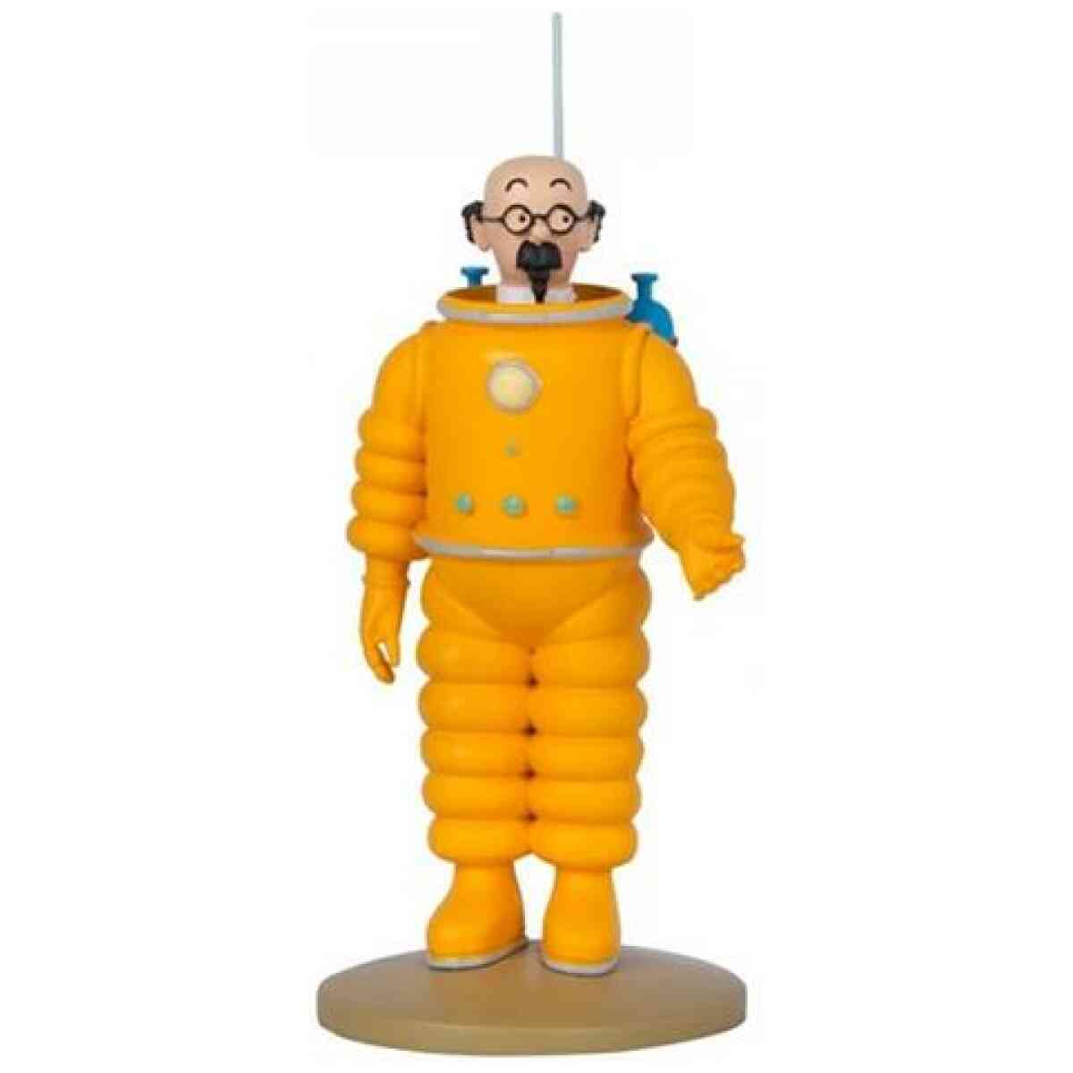 Professor Kalkyl i rymddräkt Resin Staty - 12 cm