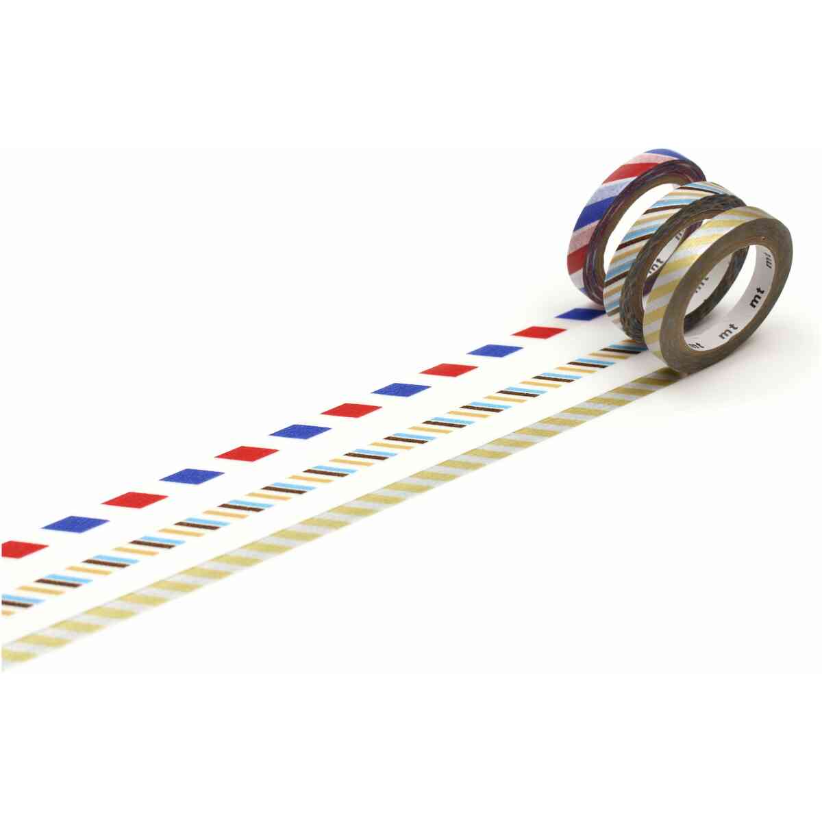 Masking Tejp slim: Set twist cord C, (3 plain rolls per set, each 6 mm wide) - Bild 2