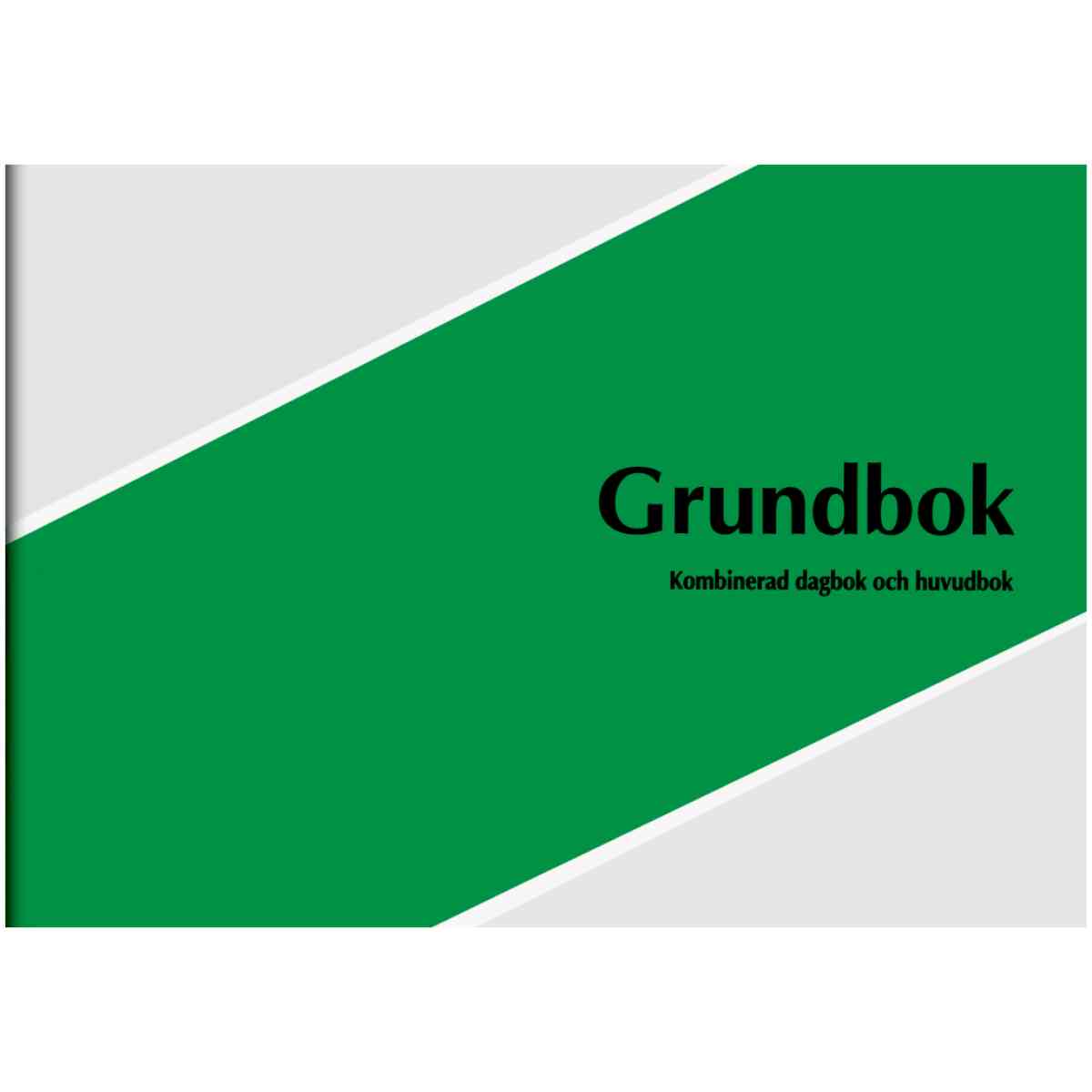 Grundbok - kombinerad dagbok och huvudbok