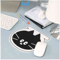 doodle mouse pad monotone