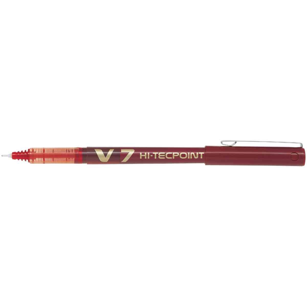 Pilot Hi-Tecpoint V7 Rollerball - Red - 0,7