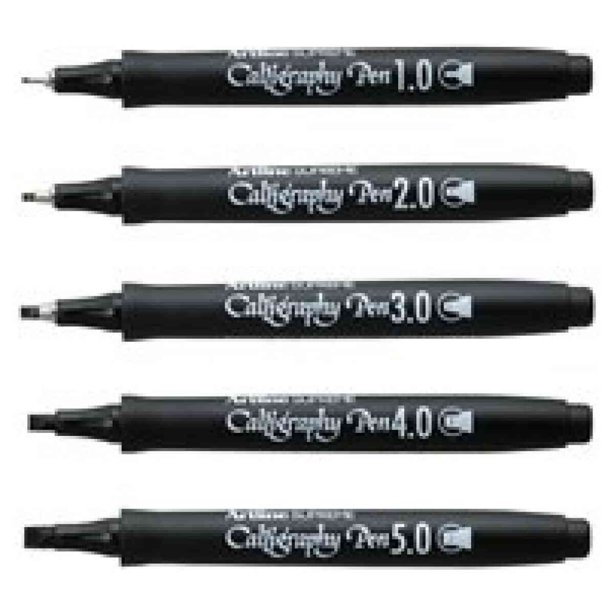 Artline Supreme Calligraphy Pen 5/set Svart - Bild 2