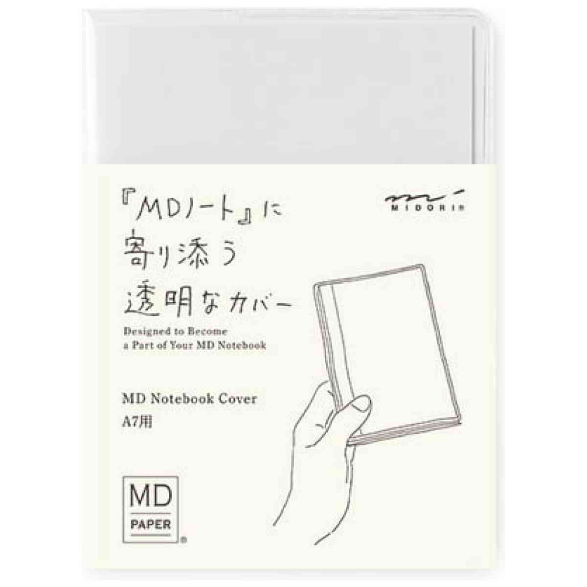 MD Notebook Cover A7 Clear