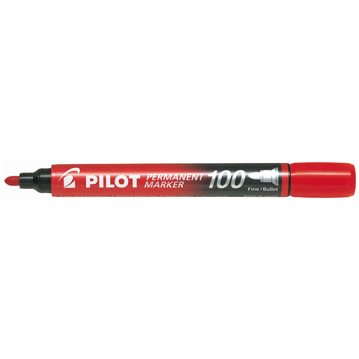Permanent Marker 100 Red