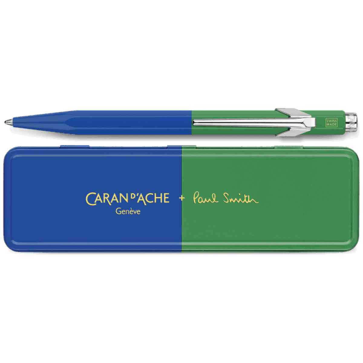 e stylo bille 849 paul smith cobalt blue emerald green