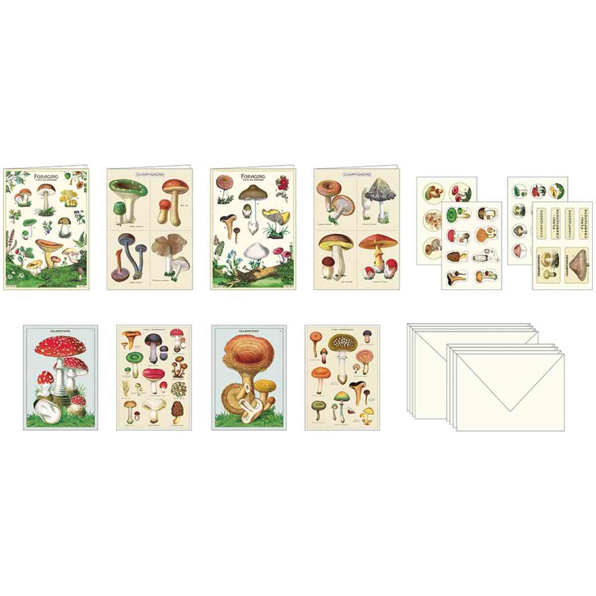 Mushrooms Stationery Set - Bild 2