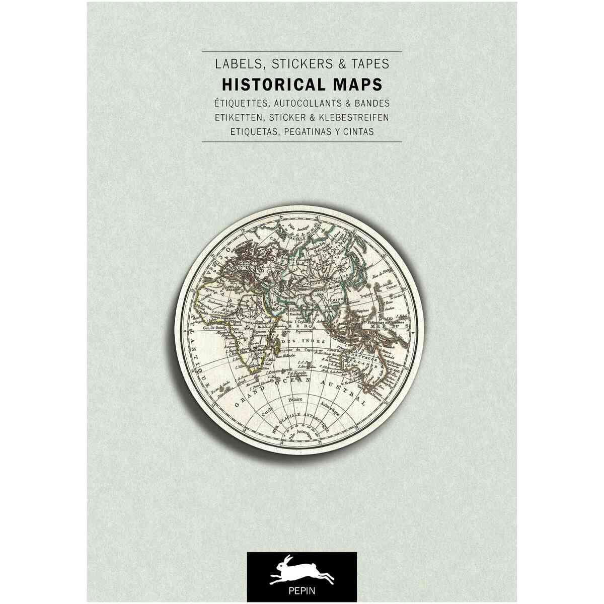 Historical Maps, Labels, Stickers & Tapes