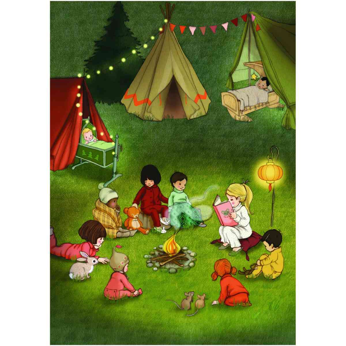 Campfire stories, Postcard