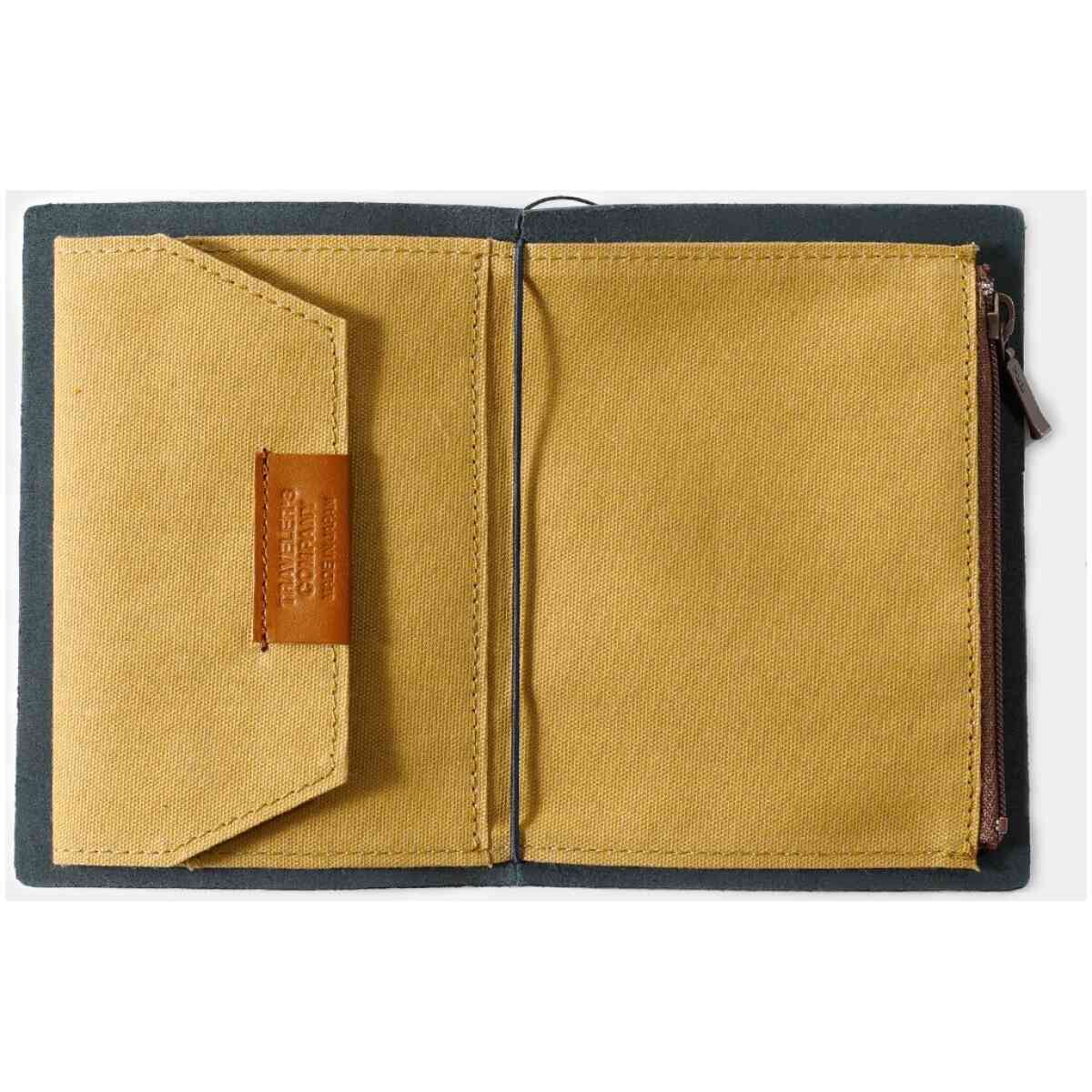 TRAVELER'S notebook Passport Size Cotton Zipper Case - Bild 7