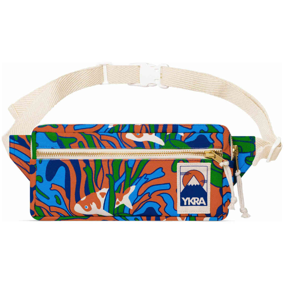 Fanny Pack - Trippy Fish Blue