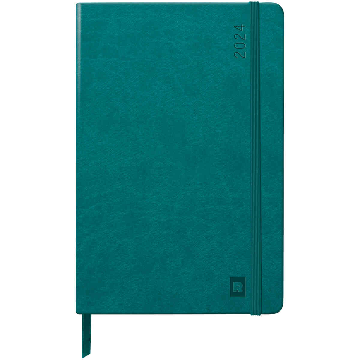 Rhodia Webplanner 2025 A5 Horiz aqua/peacock