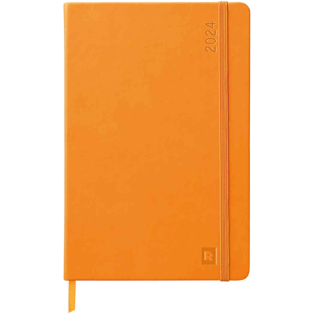 Rhodia Webplanner 2025 A5 Horiz orange