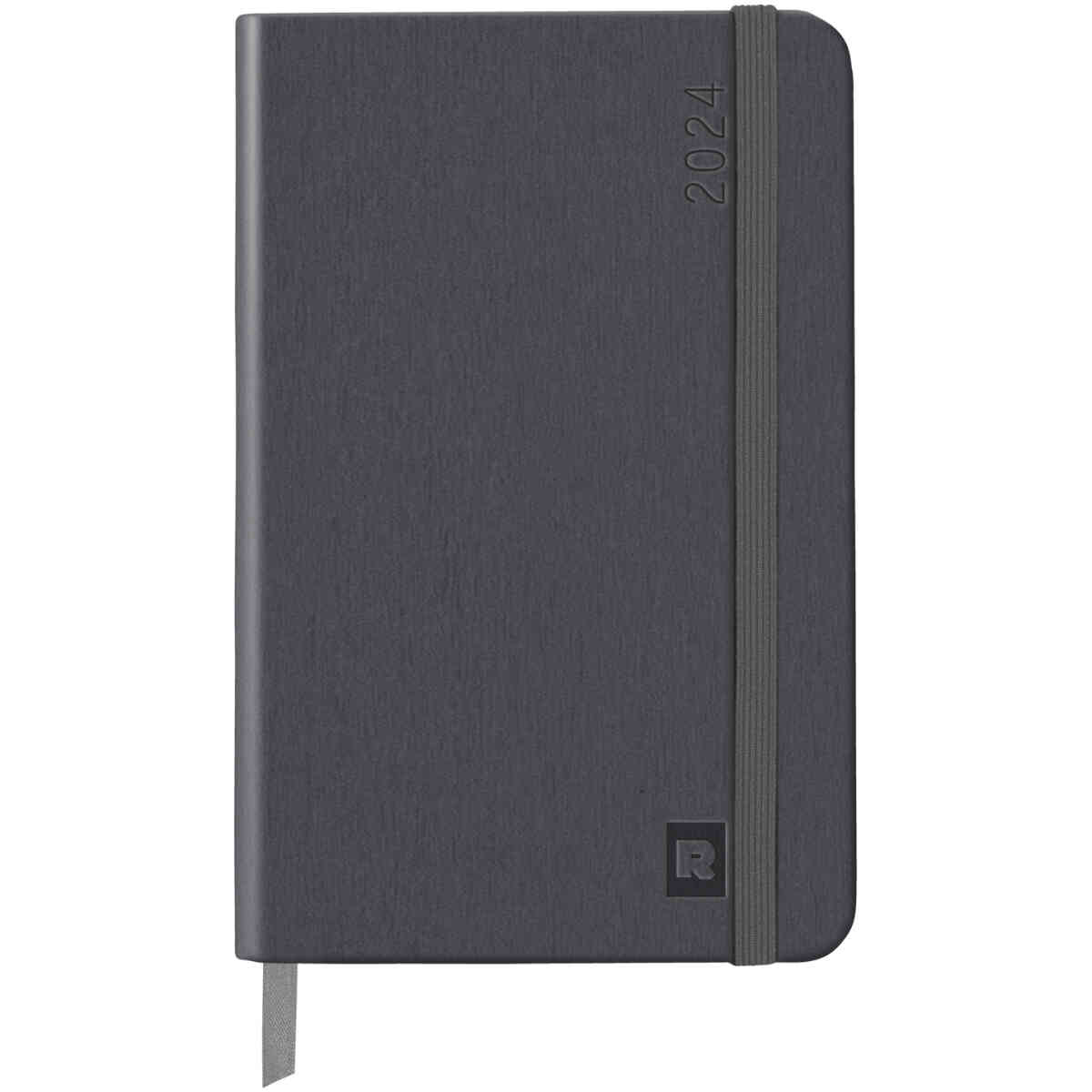 Rhodia Webplanner 2025 A6 Horiz titanium