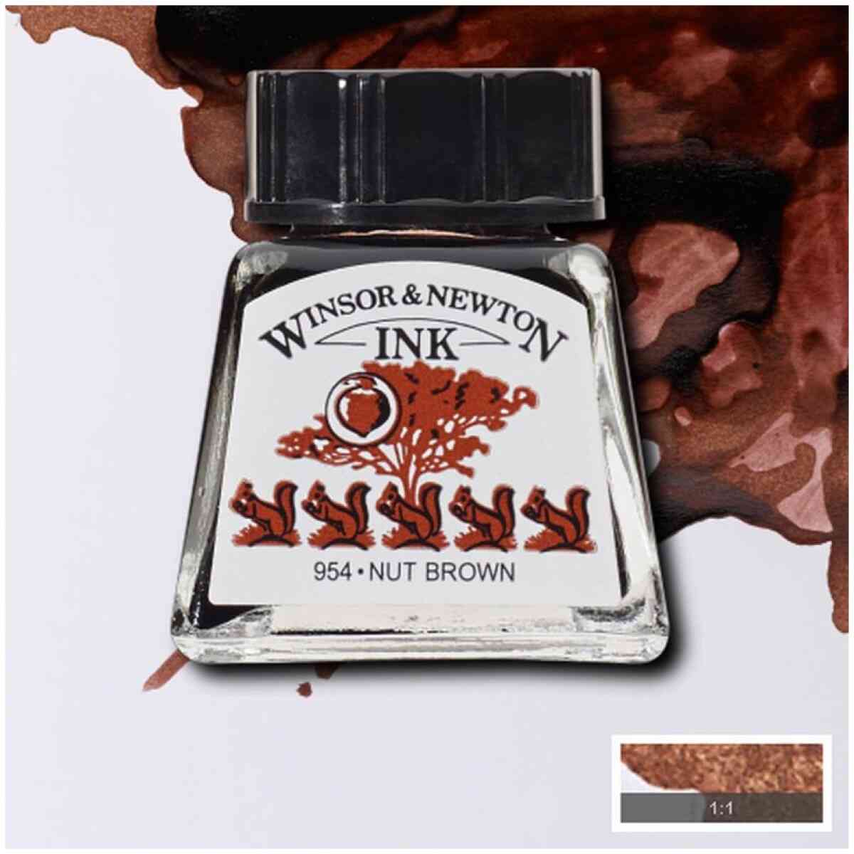 Tusch Winsor & Newton 14ml Nut brown 441 (6F)