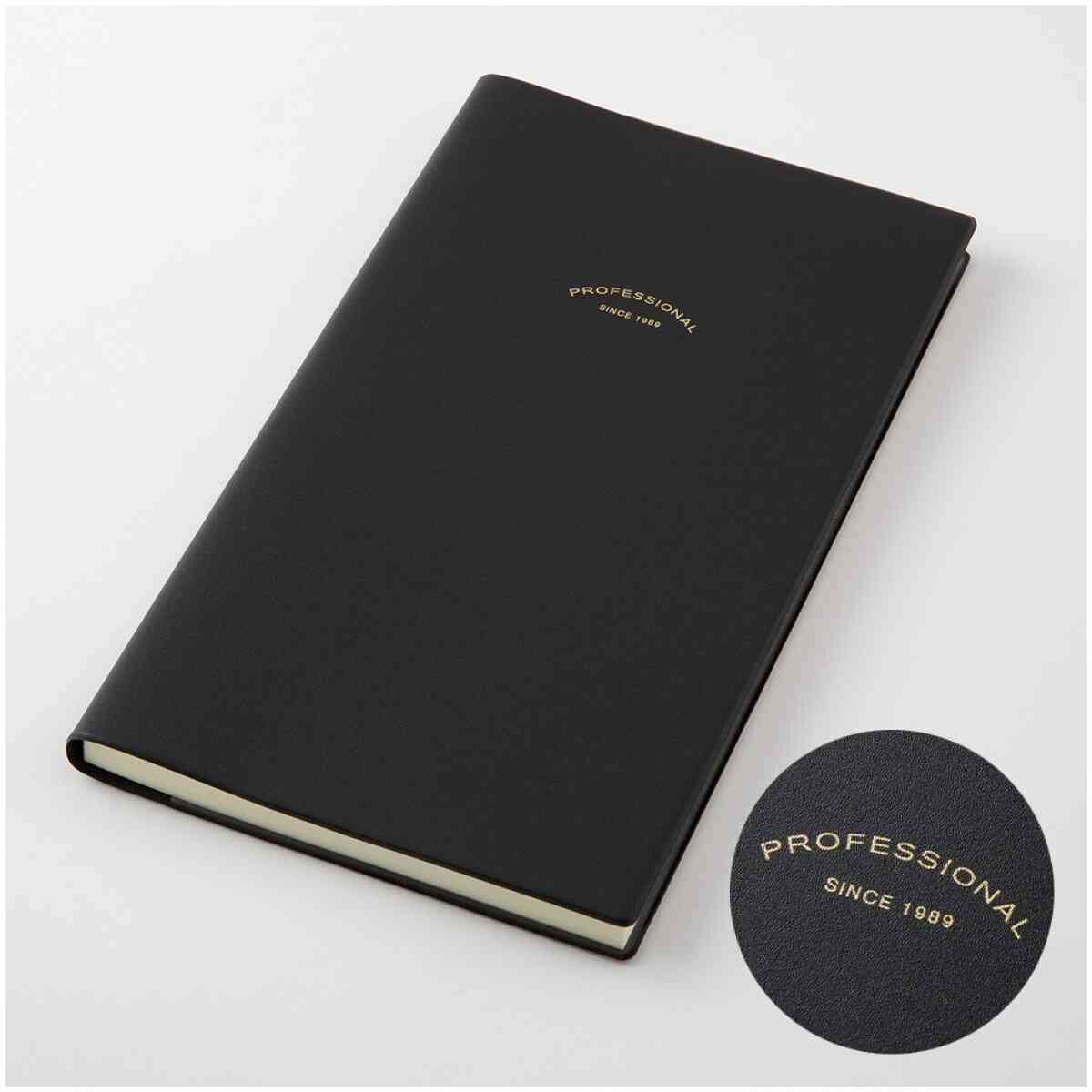 Professional Diary PRD Slim Weekly Vertical Black 2025