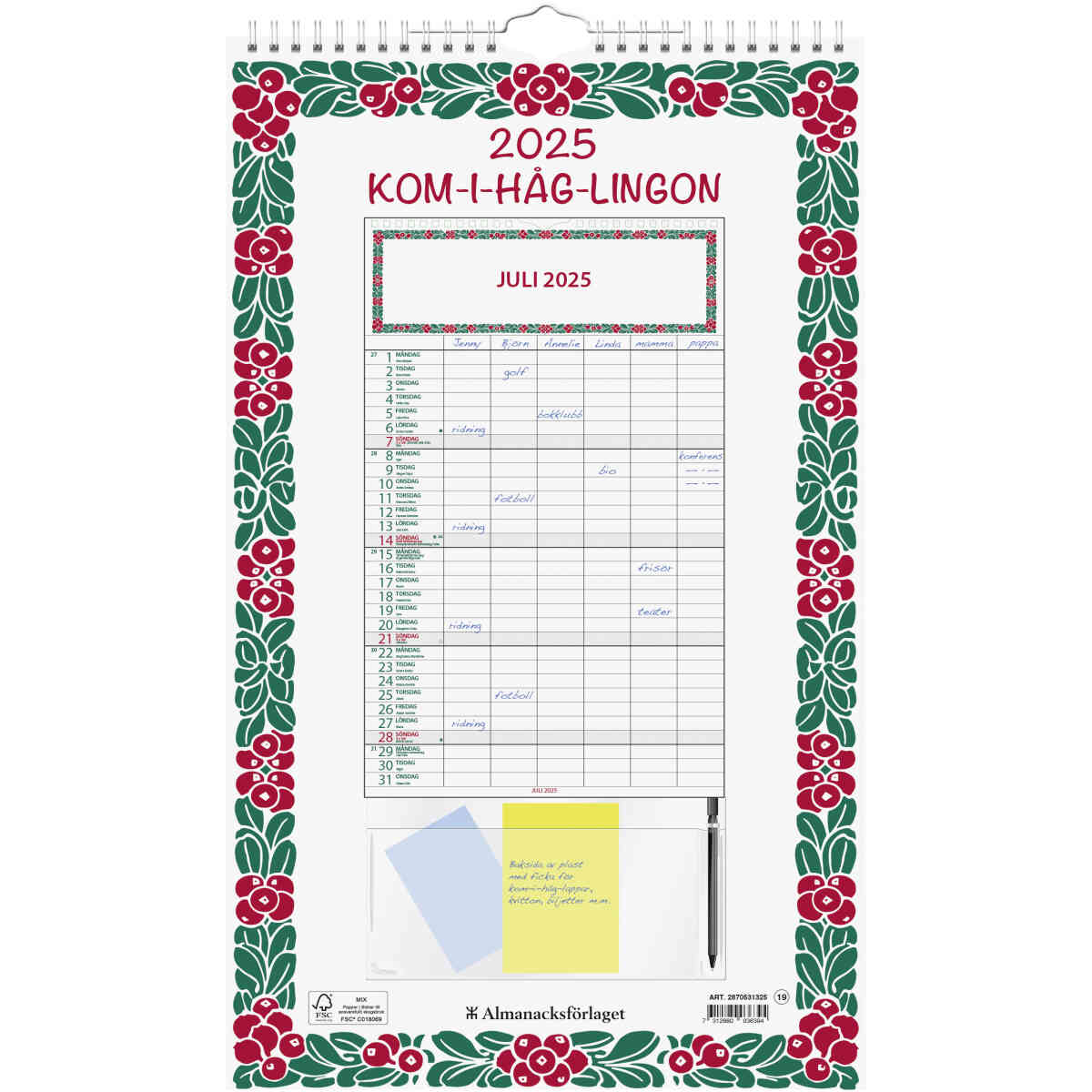 Kom-i-håg Lingon Helår