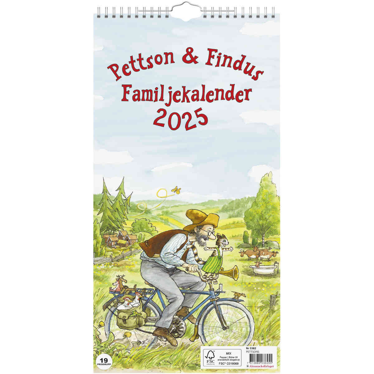 Pettson och Findus Familjekalender