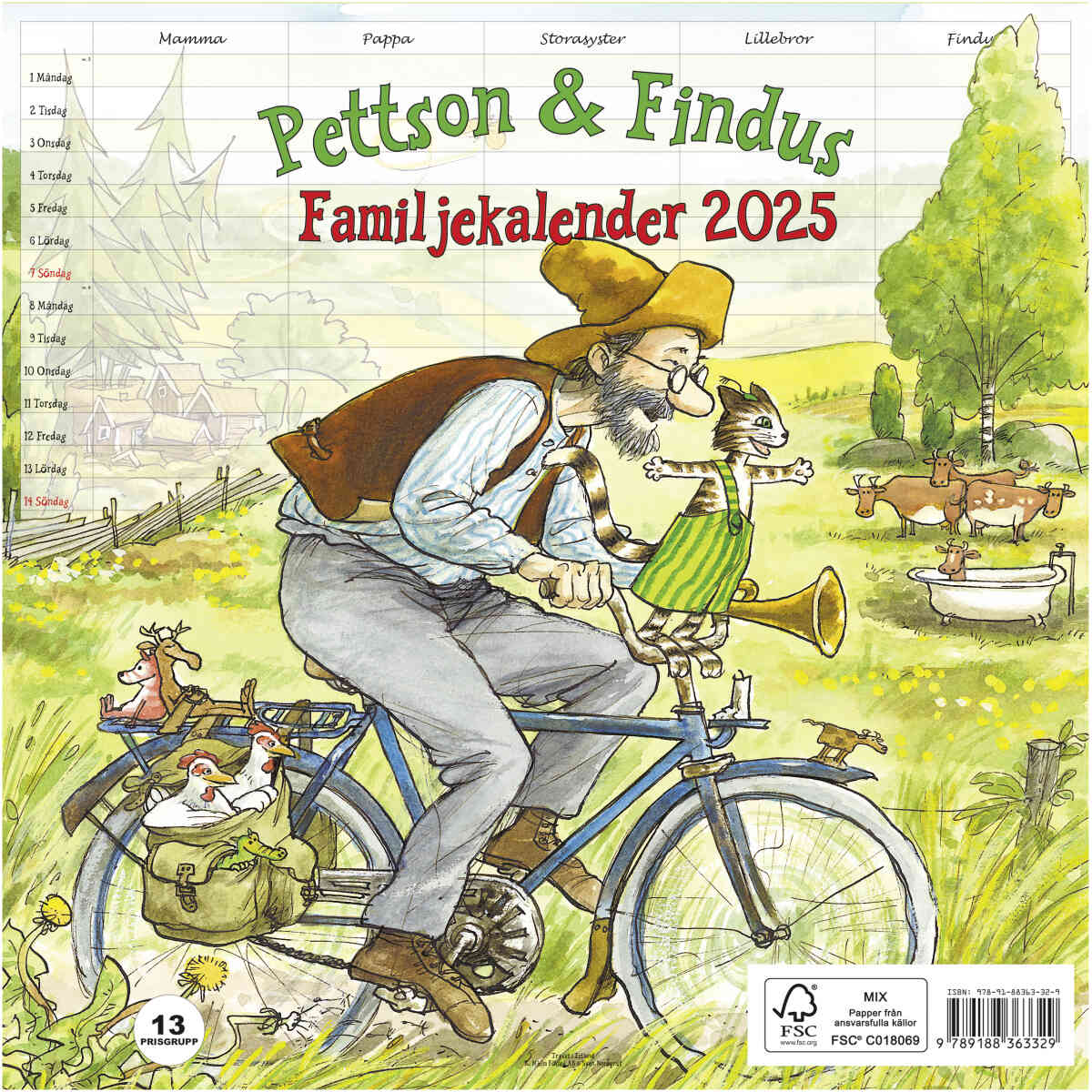 Pettsons Familjekalender