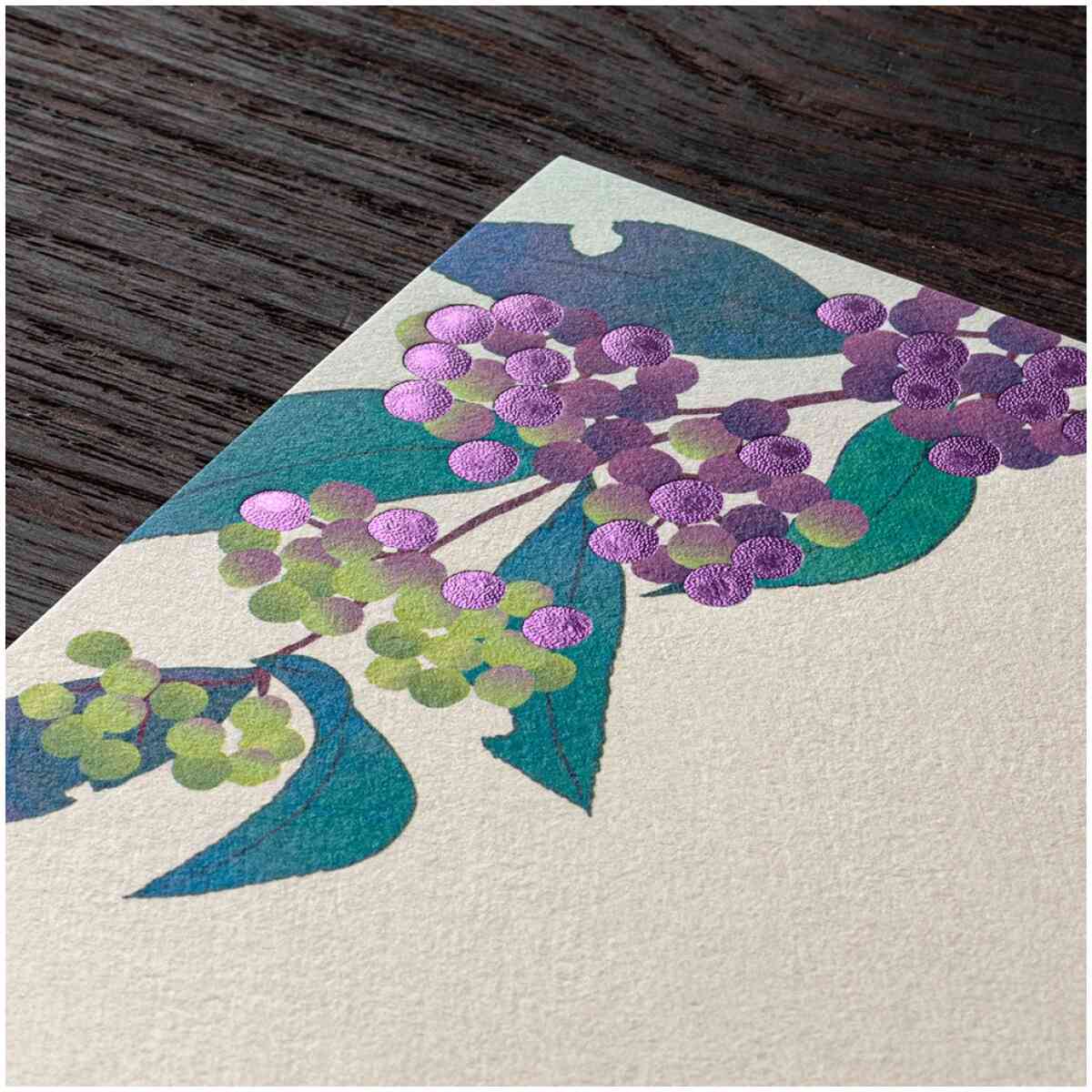 Message Letter Pad Japanese Beauty Berry - Bild 2