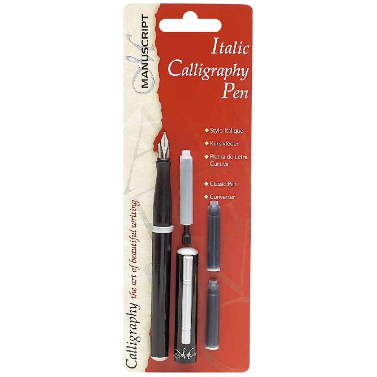 Kalligrafiset Manuscript Italic Pen Set MC1605