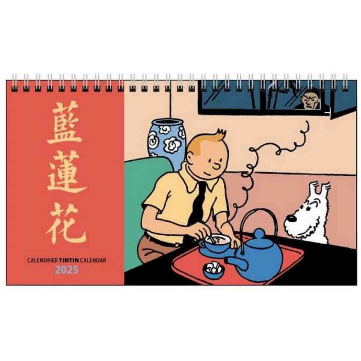 Tintin Liten Väggkalender 21 x 13 CM