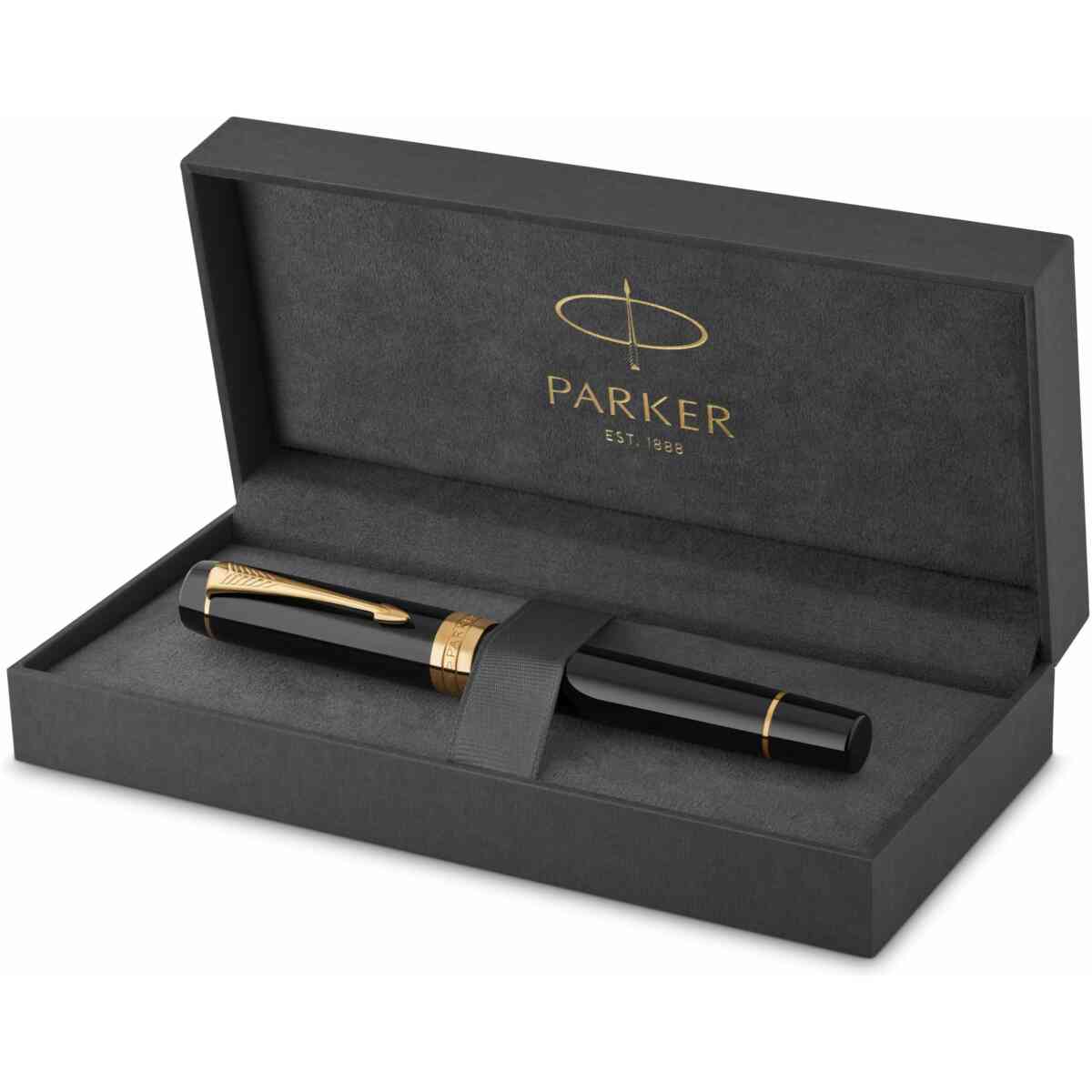 Parker Duofold Classic Black G.T. Fountain pen Centennial M