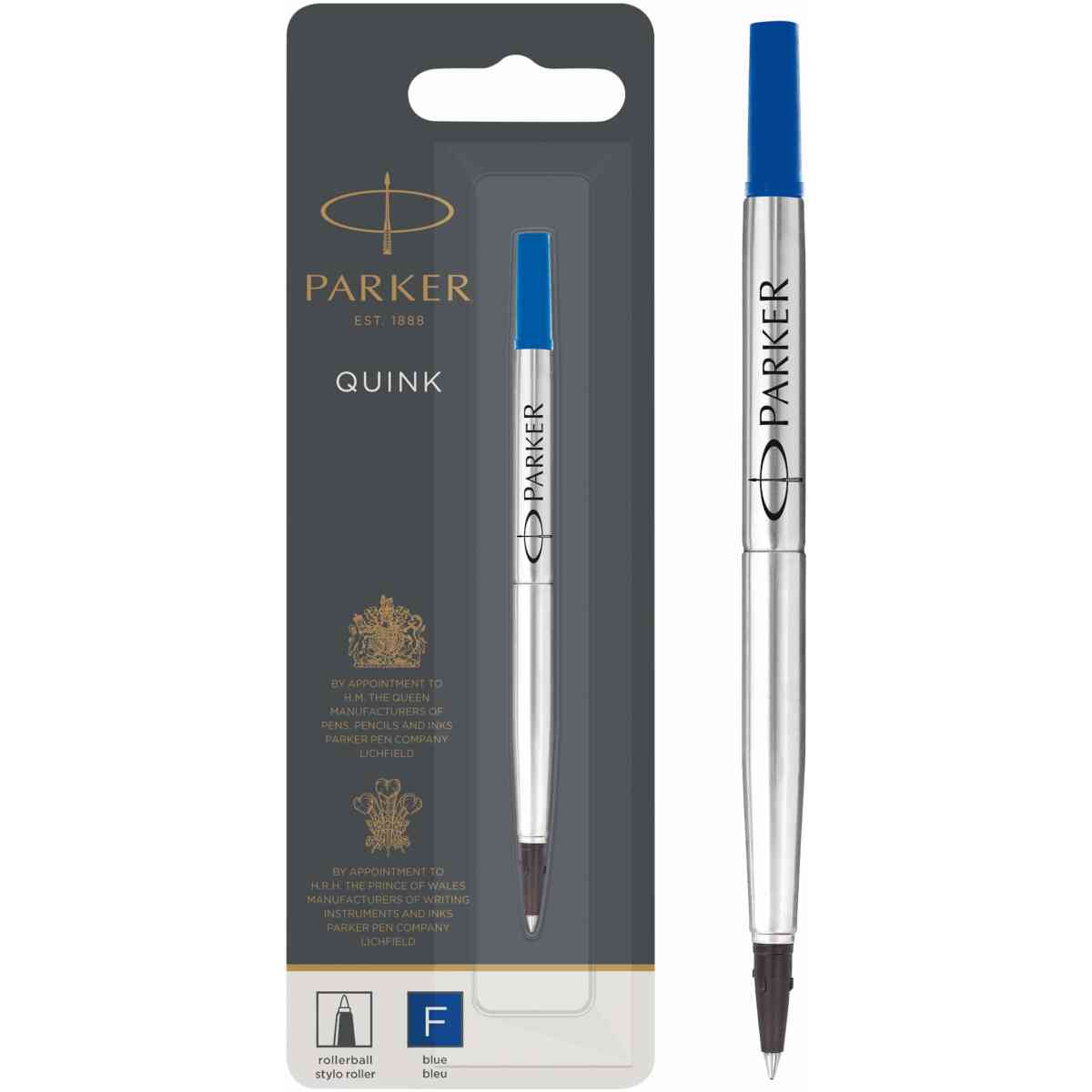 Parker Rollerball refill F Blue 1-Blister