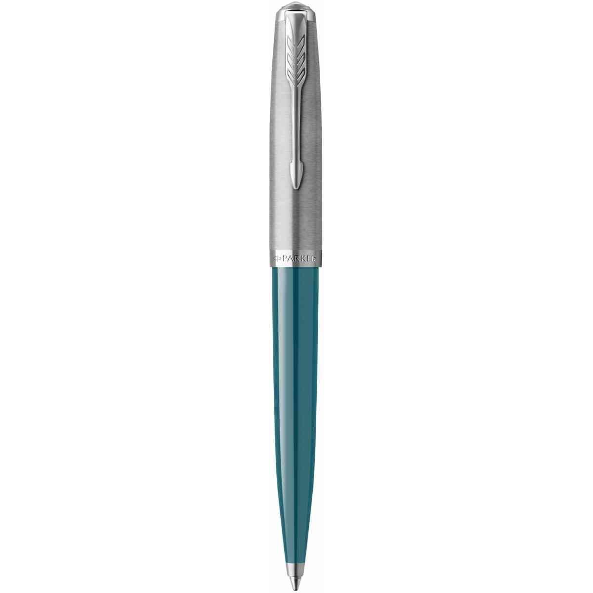 Parker 51 Teal Blue Ballpen M, black