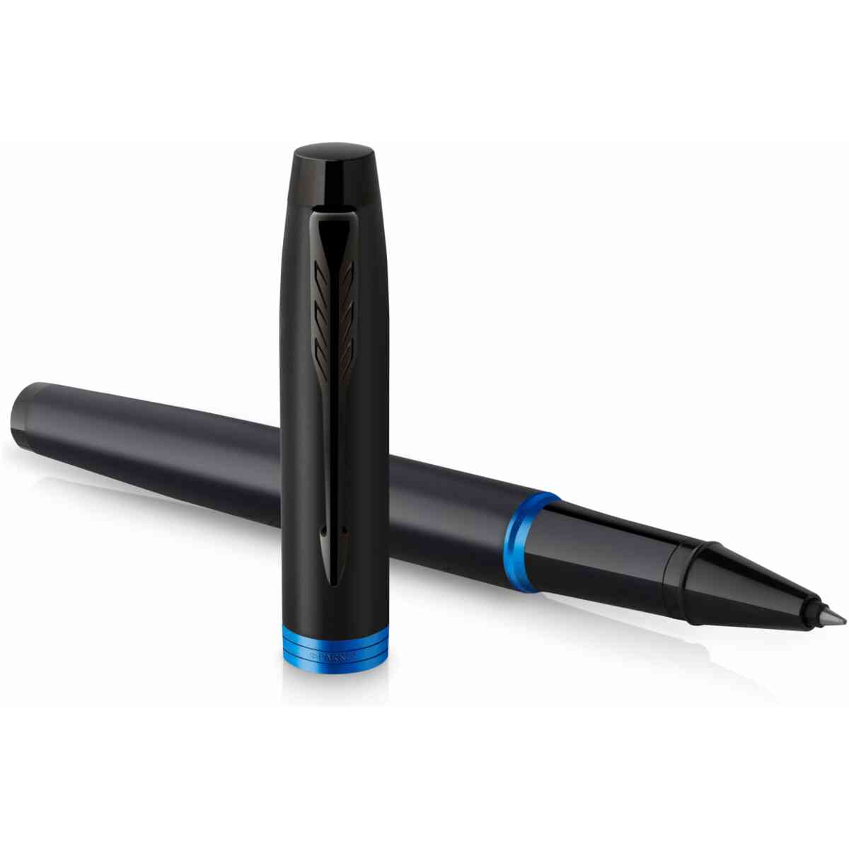 Parker IM Marine Blue Ring BT Rollerball F black