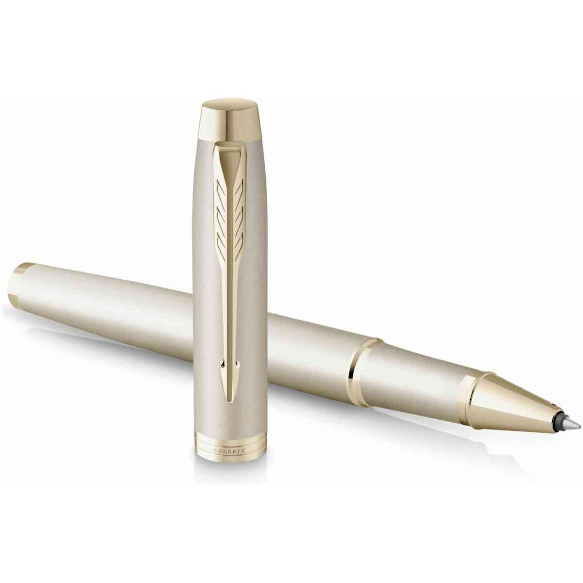 Parker IM Monochrome Champagne Rollerball F Black ink