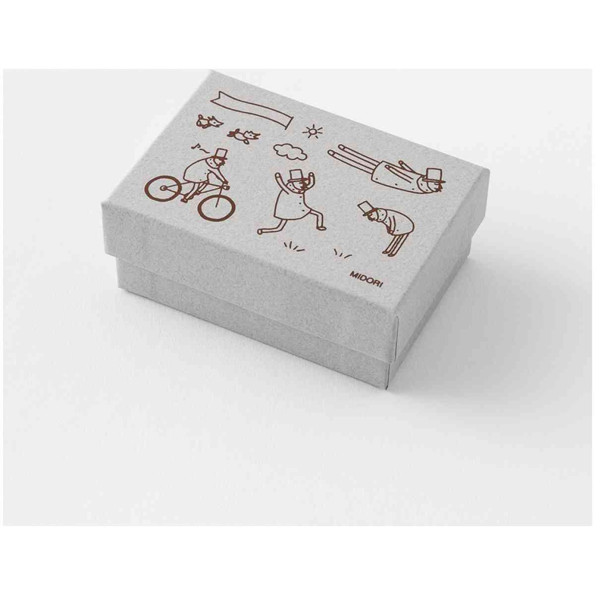 Ojisan 30th Anniversary Wooden Stamp set B