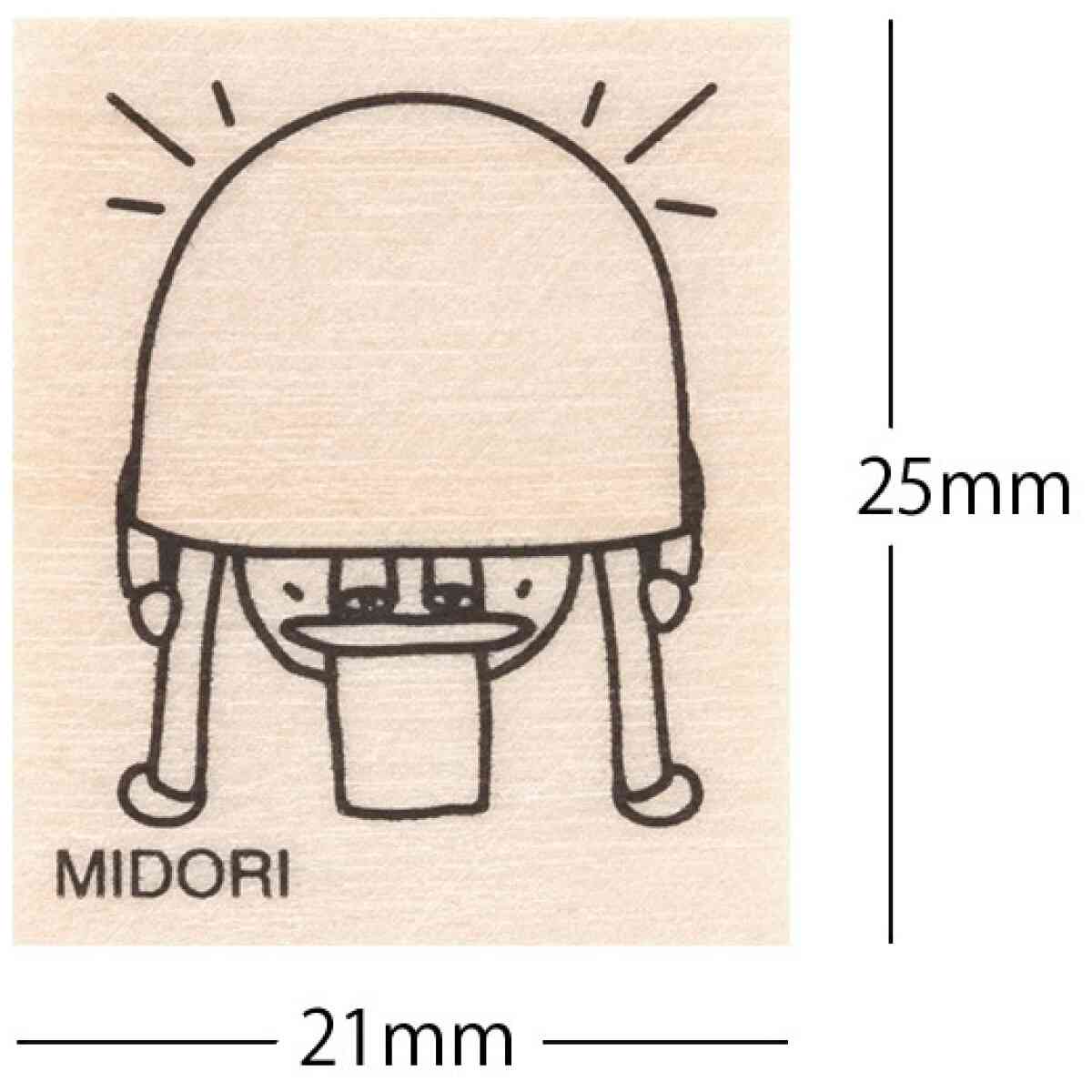 Ojisan 30th Anniversary Wooden Stamp B - Bild 2