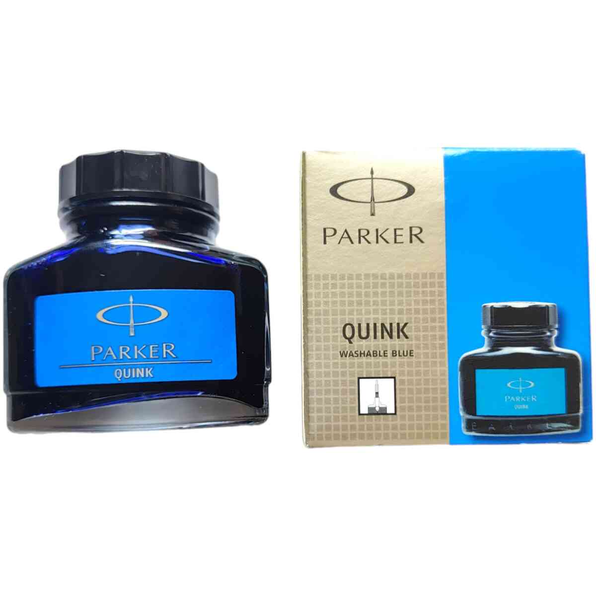 Parker Ink bottle 57ml Quink Ink Washable Blue