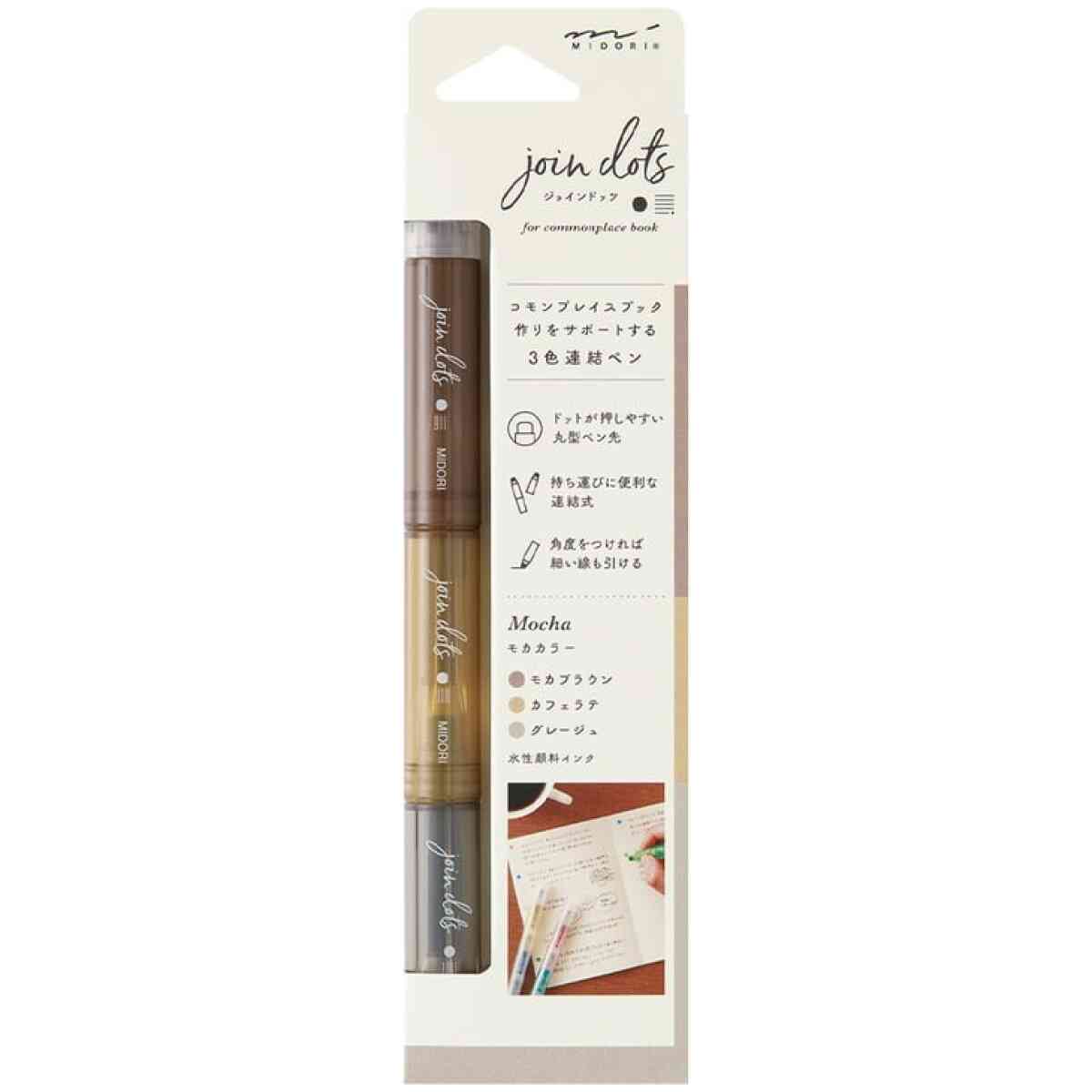 Connecting Pen Join Dots Mocha