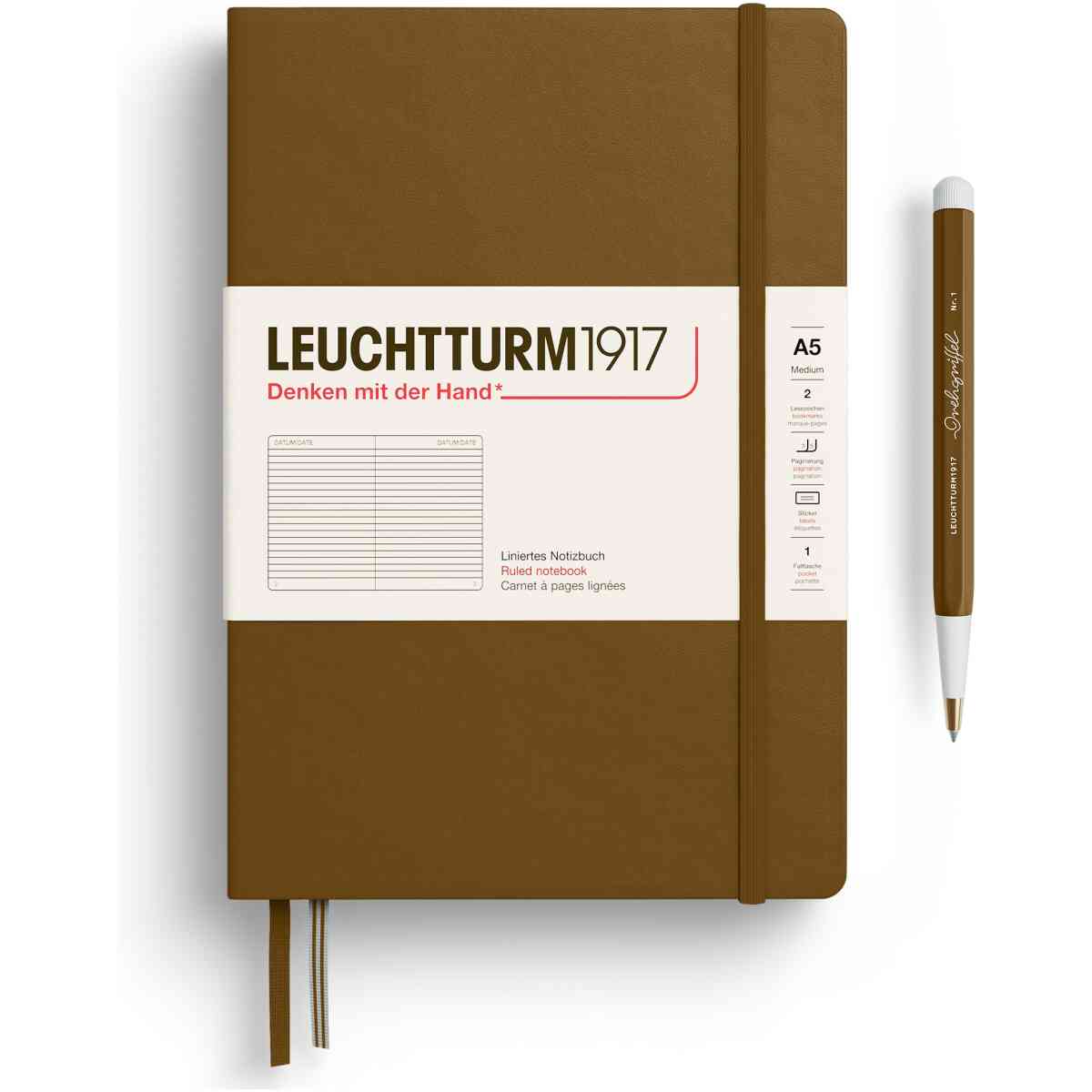 notebook medium a5 hardcover 251