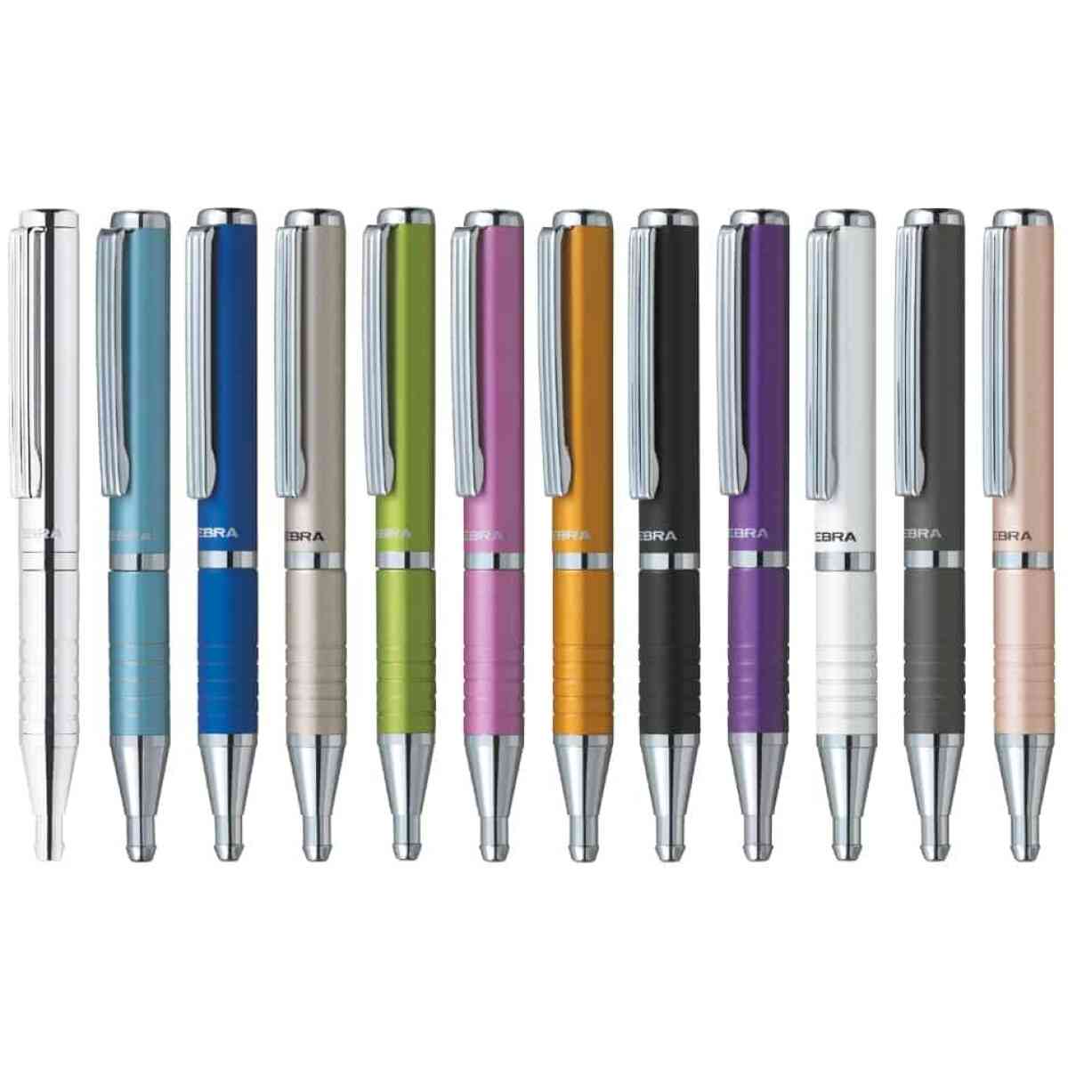 sl f1 zebra expandable ballpoint pen colours