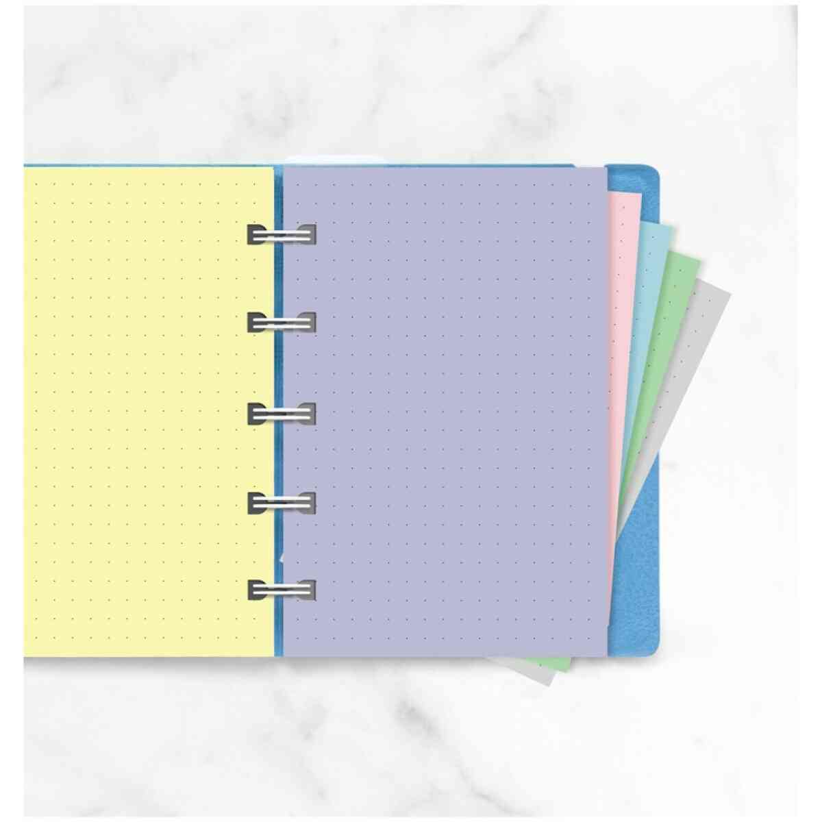 Filofax Anteckningsbok Refill Pocket Dotted Pastel - Bild 2