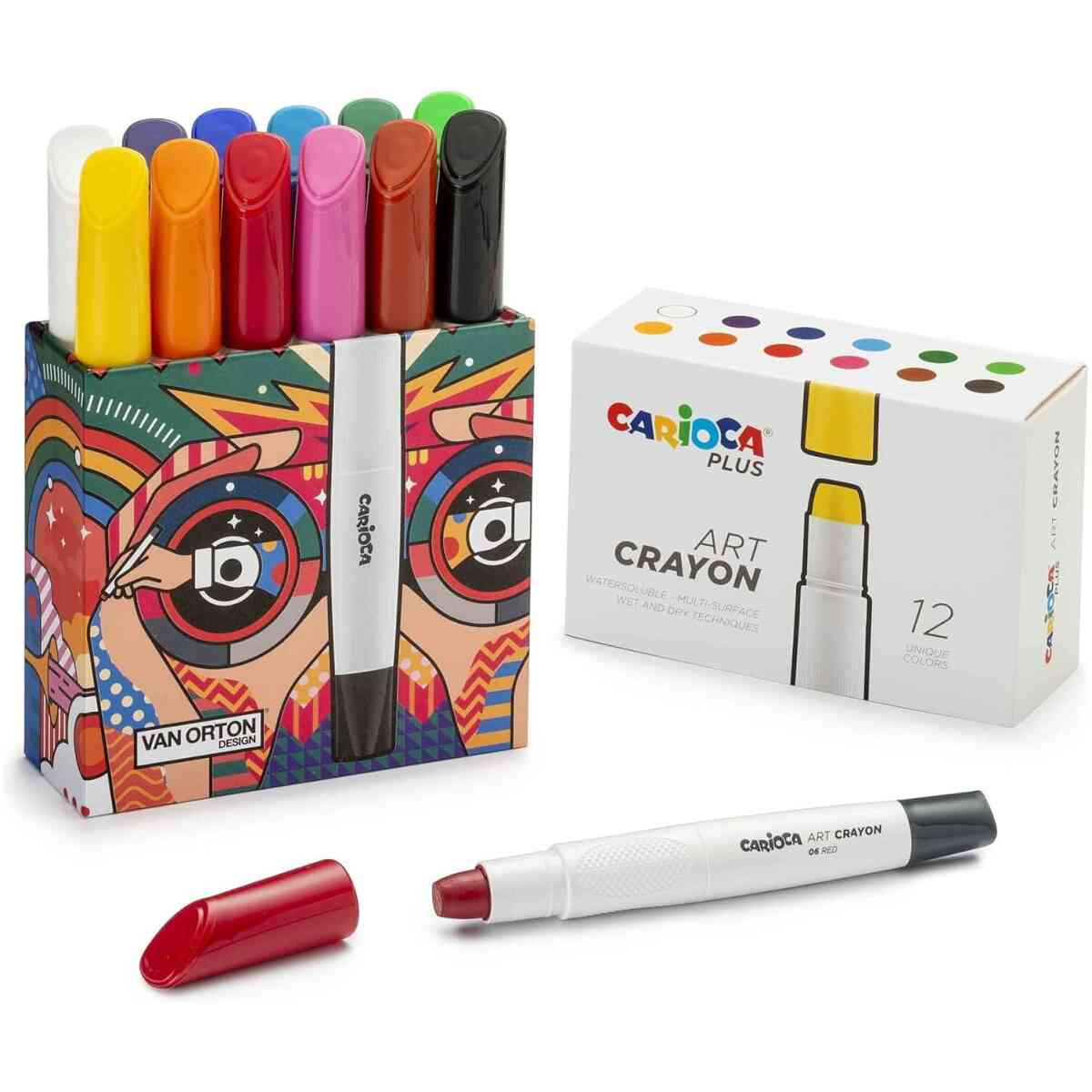 Carioca Plus Crayon - 12 st