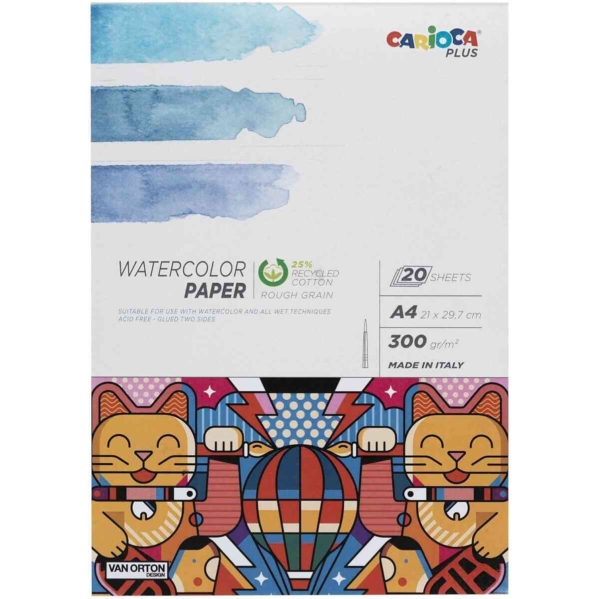 Carioca Plus Watercolor pad