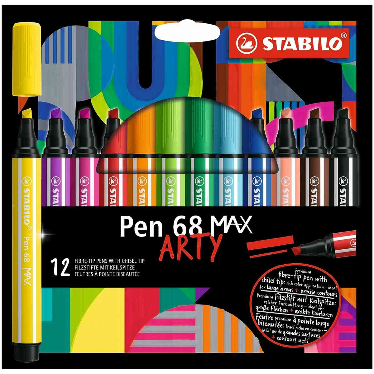 STABILO ARTY Pen 68 MAX 12 Pack - Bild 3