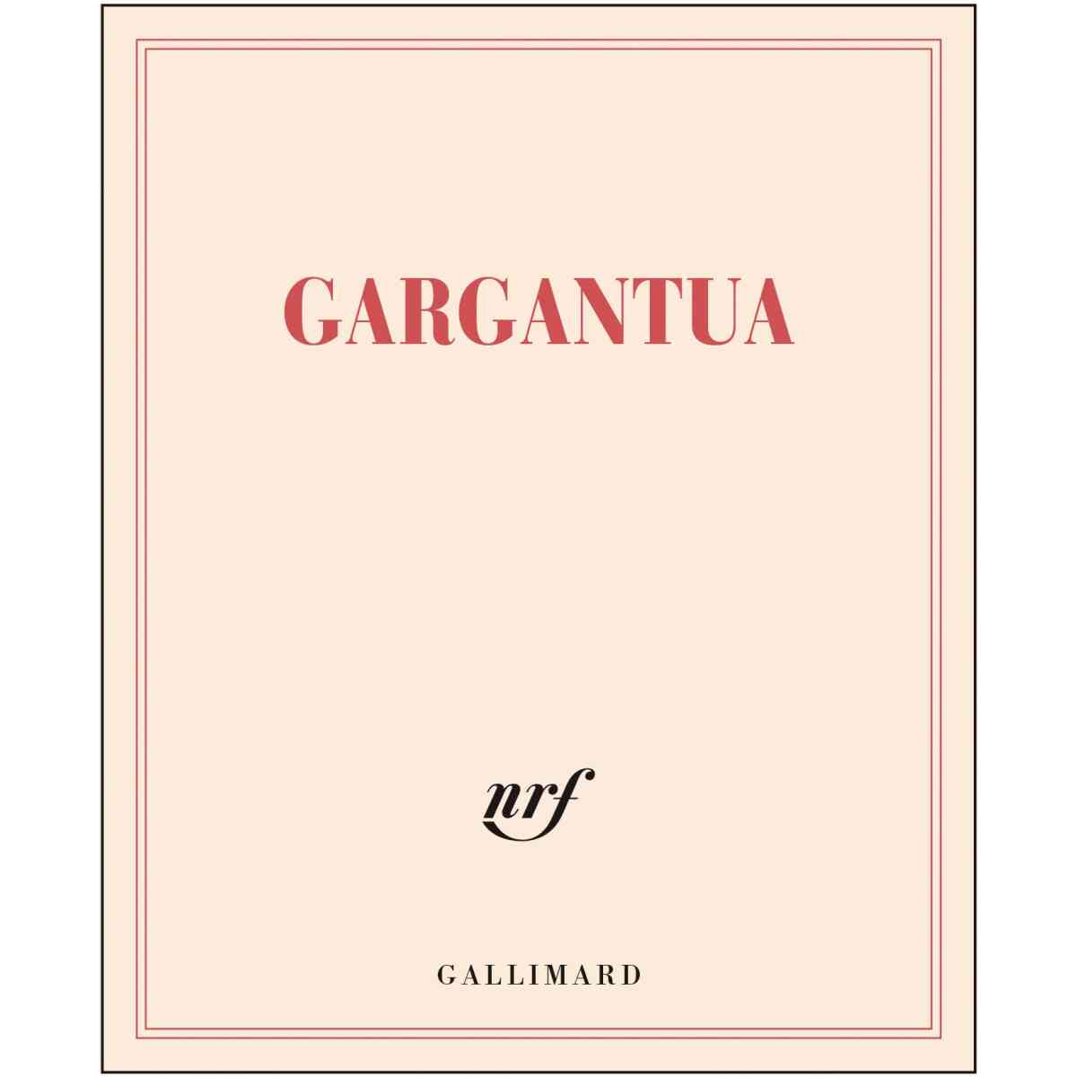 Gallimard Bloc Gargantua