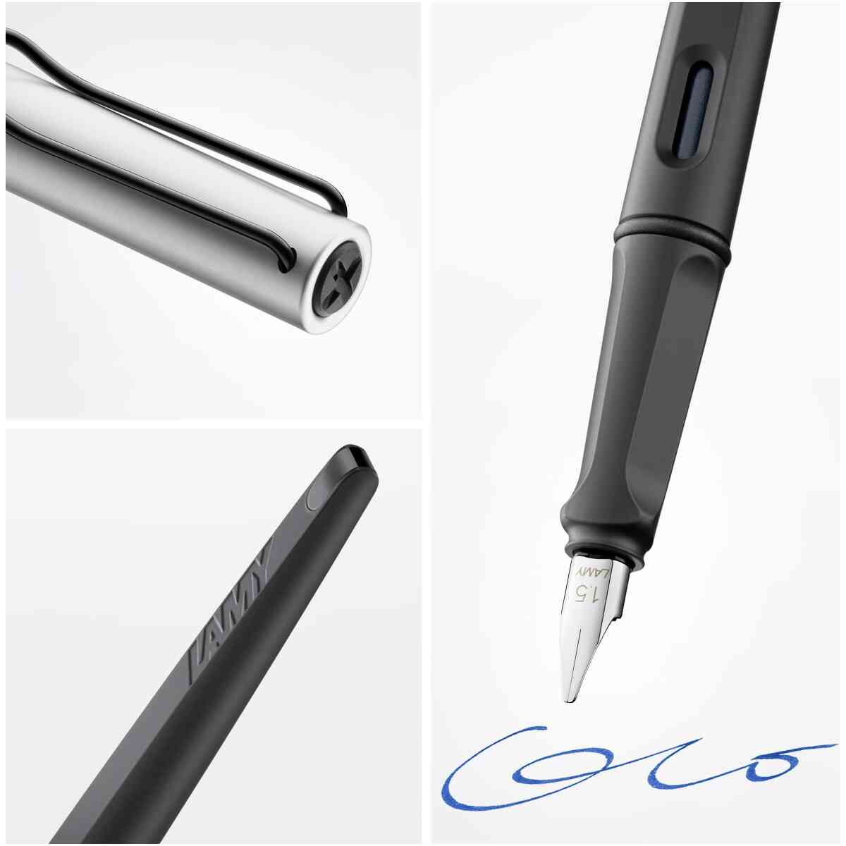 Lamy joy aluminium black calligraphy pen